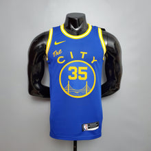 Carregar imagem no visualizador da galeria, Camisa NBA Golden State Warriors #35 Durant - Train Blue