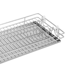 Carregar imagem no visualizador da galeria, Escorredor de Louça Inox com Bandeja 26x41x8,5cm Pia ou Armário Masutti
