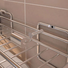 Carregar imagem no visualizador da galeria, Escorredor de Louça Aéreo com Bandeja e Porta Talheres Masutti Copat em Aço Inox
