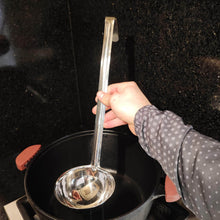 Carregar imagem no visualizador da galeria, Kit 3 Conchas de Aço Inox para Cozinha Industrial Restaurantes Feijão Molhos Sopa Grande Brinox
