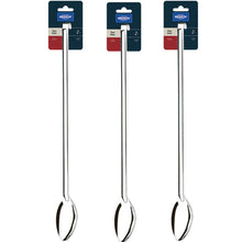 Carregar imagem no visualizador da galeria, Kit 3 Colheres de Arroz Grandes Aço Inox para Servir Cozinha Restaurante Cabo Longo Brinox
