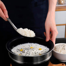 Carregar imagem no visualizador da galeria, Kit 12 Colheres para Restaurante Inox Grandes para Servir Arroz Cabo Longo Utensílios de Cozinha
