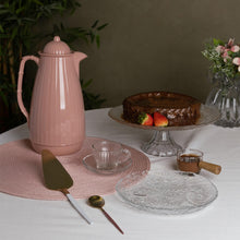 Carregar imagem no visualizador da galeria, Molheira 50ml Lyor de Vidro e Bambu Cremeira Servir Caldas Molhos Mesa Posta
