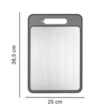 Carregar imagem no visualizador da galeria, Tábua de Corte 3 em 1 com Descongelador e Amolador
