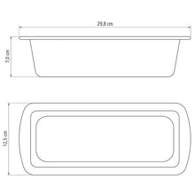 Carregar imagem no visualizador da galeria, Kit 12 Assadeiras Retangular Pão e Bolo 26cm Tramontina Brasil Alumínio Antiaderente Grafite
