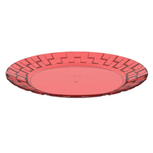 Carregar imagem no visualizador da galeria, Prato Grande 26cm Vermelho Crippa Bandeja para Servir Mesa Posta Porções Aperitivos
