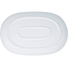Carregar imagem no visualizador da galeria, 20 Bandejas Travessas Melamina Brancas 26,2x17x2,6cm Buffet Restaurante Prato Oval
