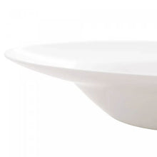 Carregar imagem no visualizador da galeria, 12 Pratos para Massa Risoto 28cm Vidro Opalino Branco Restaurante Hotel Bar Lyor Friends Time
