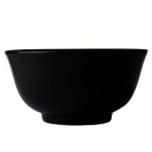 Carregar imagem no visualizador da galeria, Jogo 12 Tigelas Porcelana Pequenas 240ml Oriental Sopa Missô Sunomono Preta 11cm Germer
