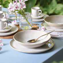 Carregar imagem no visualizador da galeria, Aparelho de Jantar 30 Peças Cerâmica Stoneware Off White Bio Latte Porto Brasil Mesa Posta
