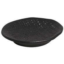 Carregar imagem no visualizador da galeria, Ramequim Cerâmica Stoneware Porto Brasil 57ml Preto Matte Juta Molheira Média Entradas Petiscos Soyo
