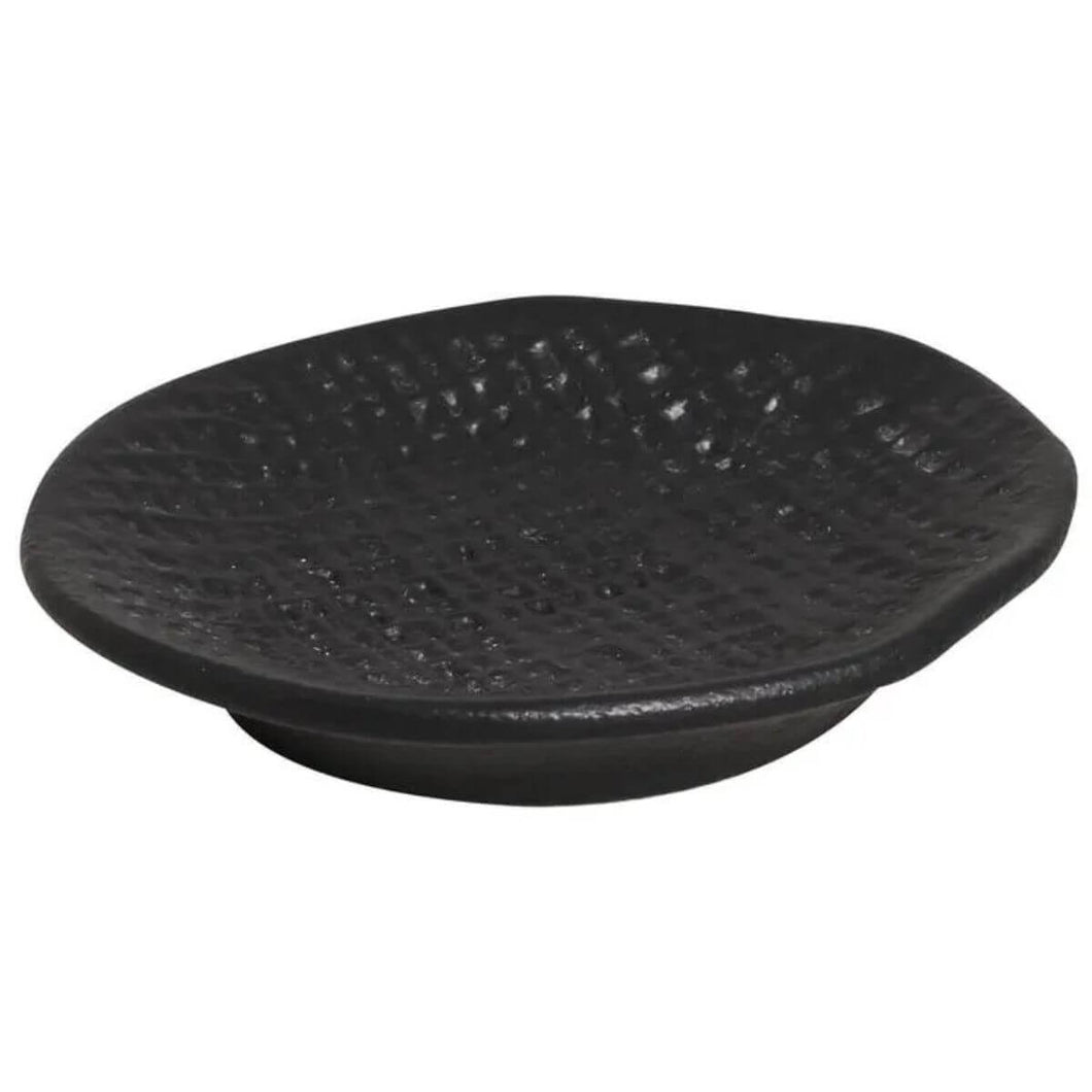 Ramequim Cerâmica Stoneware Porto Brasil 57ml Preto Matte Juta Molheira Média Entradas Petiscos Soyo