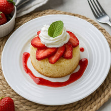 Carregar imagem no visualizador da galeria, Jogo 12 Pratos Sobremesa Branco Pequeno Porcelana 21cm Tramontina Doces Tortas Vibrare
