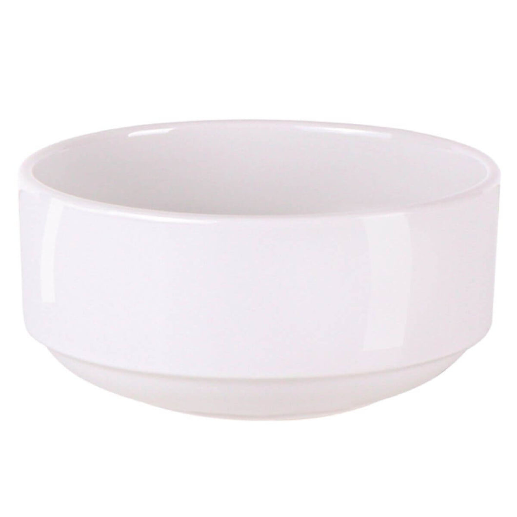 Cumbuca de Porcelana Tigela Pequena Branca Bowl 10cm Tramontina Paola Sobremesa