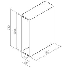 Carregar imagem no visualizador da galeria, Kit 2 Suportes Porta Toalhas Panos de Prato Triplo 41cm Cromado Corrediça Masutti Copat Armário Cozinha
