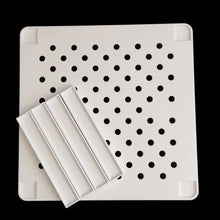 Carregar imagem no visualizador da galeria, Kit Porta Talheres com Tampa e 2 Prateleiras Organizadoras para Armário OU Branco
