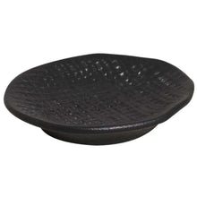 Carregar imagem no visualizador da galeria, Kit 24 Molheiras Cerâmica Preta Matte 11x2,2cm Porto Brasil Ramequins Médios Shoyu Molhos Sushi Restaurantes
