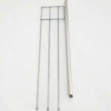 Carregar imagem no visualizador da galeria, Kit Porta Condimentos e Porta Pano de Prato Triplo Aramados Deslizantes Móveis Planejados Cozinha
