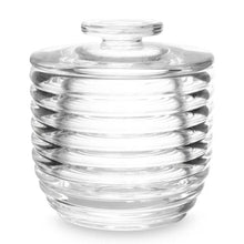 Carregar imagem no visualizador da galeria, Manteigueira Francesa de Vidro Colméia 9,5x10,5cm Lyor Porta Laticínios
