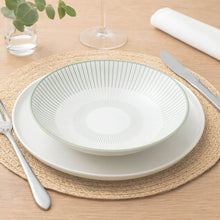 Carregar imagem no visualizador da galeria, Prato Fundo Tramontina Lineare em Porcelana Decorada 21cm Cozinha Servir Mesa Posta Sopa Caldos
