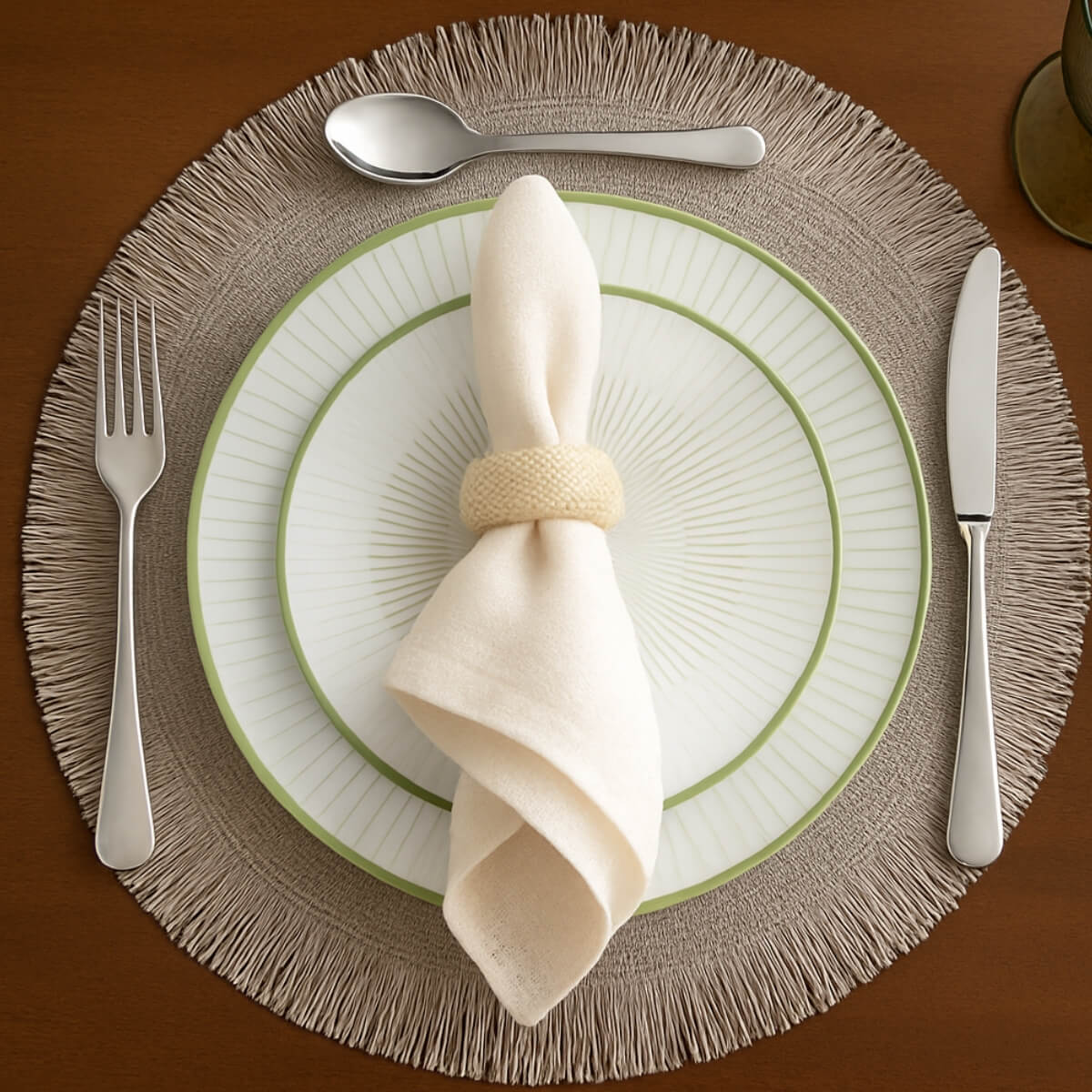 Prato de Sobremesa 19cm Tramontina Lineare Porcelana Decorada Avulso Raso