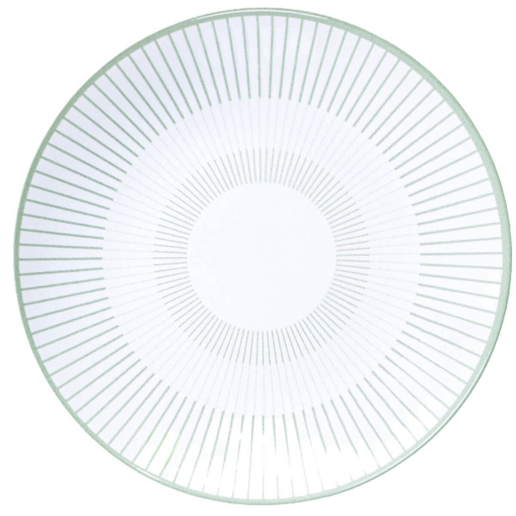 Conjunto 12 Pratos Fundos Porcelana 21cm Tramontina Lineare Cozinha Mesa Posta Sopa Caldos