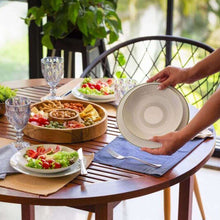 Carregar imagem no visualizador da galeria, Conjunto 12 Pratos Fundos Porcelana 21cm Tramontina Lineare Cozinha Mesa Posta Sopa Caldos
