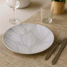 Carregar imagem no visualizador da galeria, Jogo 6 Pratos Rasos Tramontina Arbo Porcelana Decorada 25cm Mesa Posta Jantar Almoço
