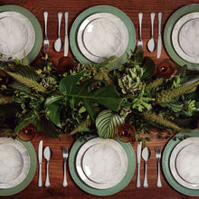 Carregar imagem no visualizador da galeria, Conjunto 12 Pratos Rasos Tramontina Arbo 25cm em Porcelana Decorada Cozinha Mesa Posta
