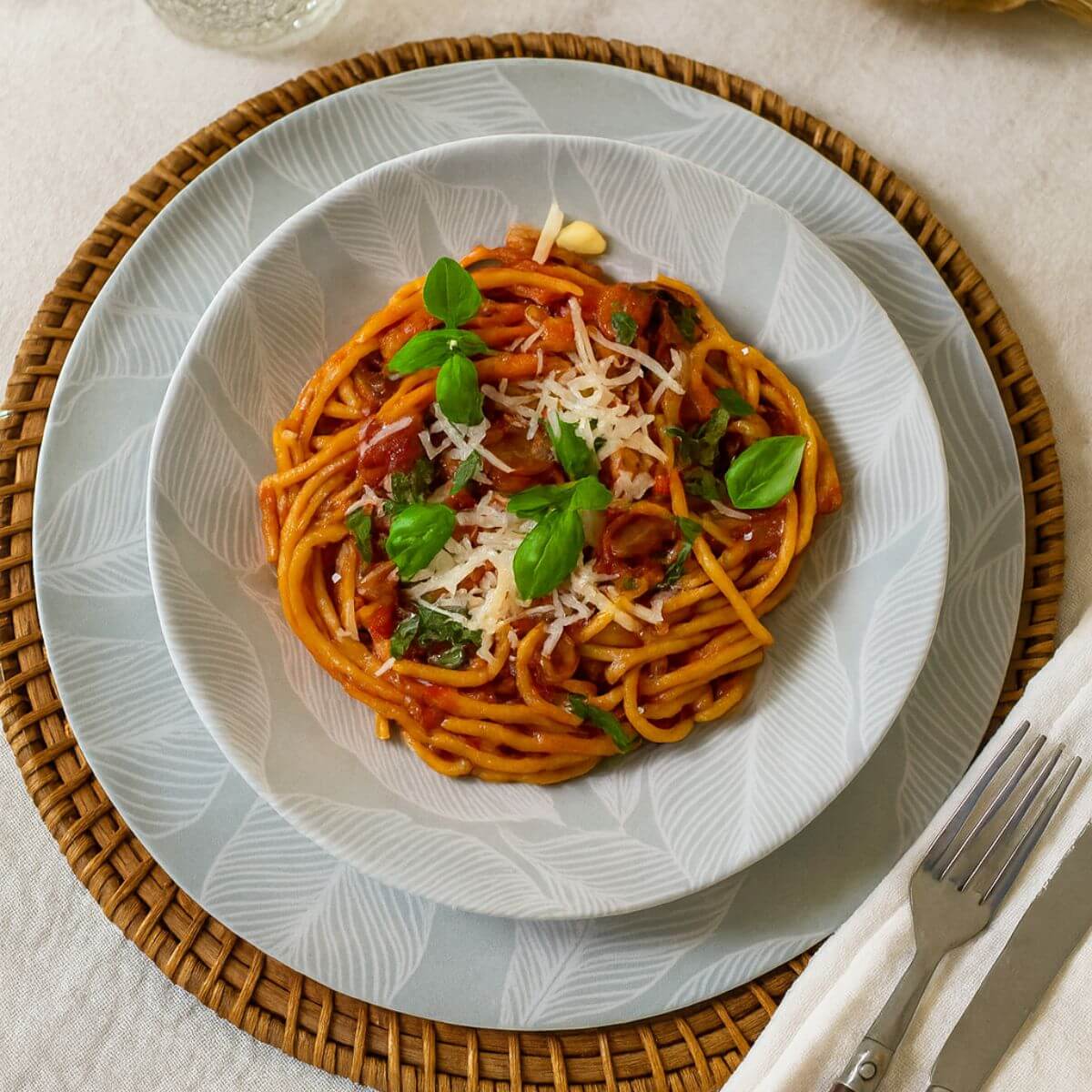 Conjunto 12 Pratos Fundos 21cm em Porcelana Tramontina Arbo 680ml Cozinha Mesa Posta