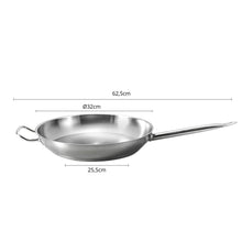 Carregar imagem no visualizador da galeria, Frigideira Profissional de Indução 3,4L Brinox Aço Inox 32cm Fundo Triplo Restaurante Cozinha Industrial
