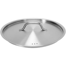 Carregar imagem no visualizador da galeria, Tampa em Aço Inox 32cm Profissional Brinox Panelas Caçarolas Frigideiras Caldeirões
