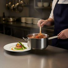 Carregar imagem no visualizador da galeria, Panela Profissional 4,7L Brinox Aço Inox 24cm Fundo Triplo Com Cabo Cozinha Restaurante Avulsa
