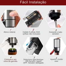 Carregar imagem no visualizador da galeria, Aerador de Vinho Elétrico
