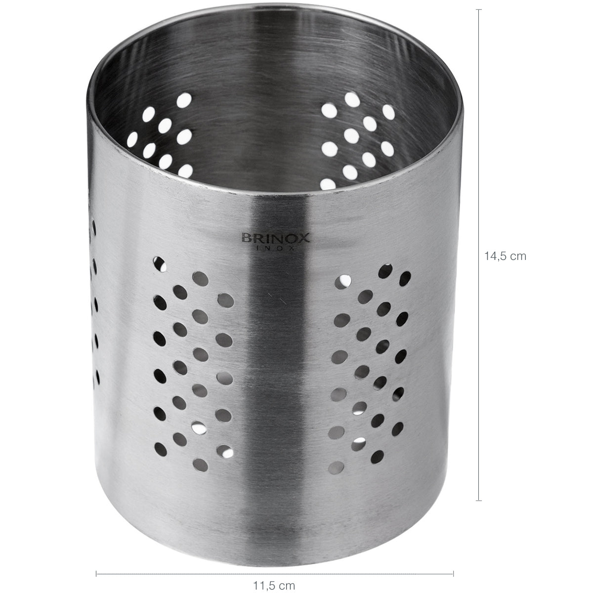 Porta Talher Inox Brinox Suporte Organizador Talheres Casa