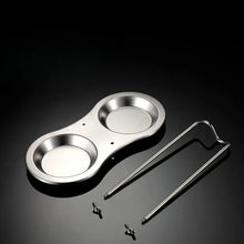 Carregar imagem no visualizador da galeria, Conjunto Inox com Suporte e Base Coletora Casa Splendida
