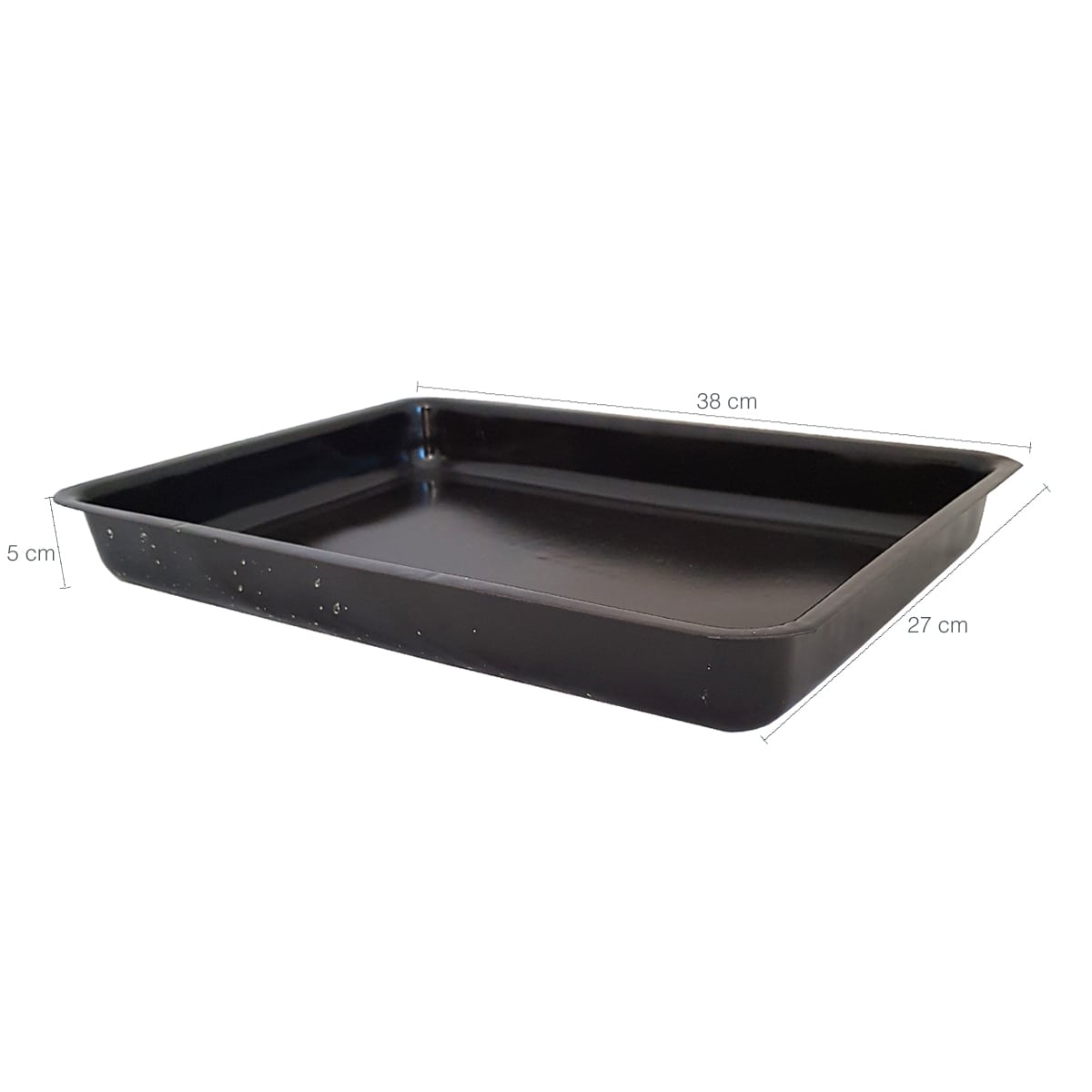 Assadeira Esmaltada Forma Retangular Forma de Bolo 38cm Cozinha
