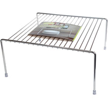 Carregar imagem no visualizador da galeria, Kit 6 Organizadores Médios Armário Prateleira Aramado 30cm
