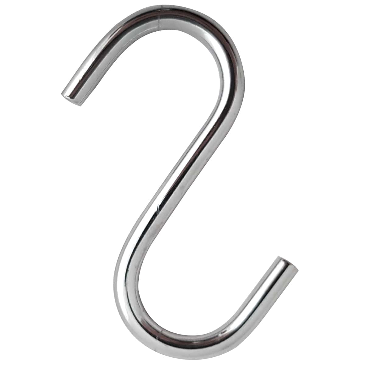 Kit 6 Ganchos Multiuso Para Barra Toalha Utensílios Cromado