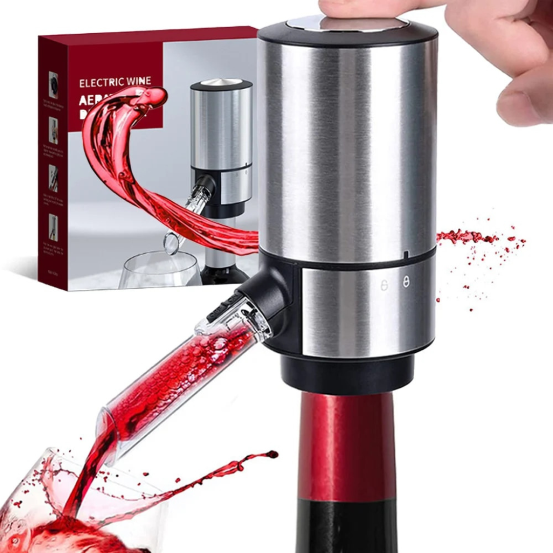 Aerador de Vinho Elétrico
