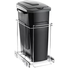 Carregar imagem no visualizador da galeria, Lixeira 15 Litros Aramado Deslizante Para Armário Cozinha
