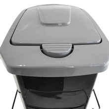 Carregar imagem no visualizador da galeria, Lixeira 15 Litros Aramado Deslizante Para Armário Cozinha
