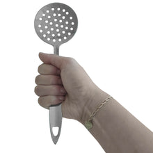 Carregar imagem no visualizador da galeria, Escumadeira Para Fritura Pastel De Cozinha Brinox Espumadeira De Inox
