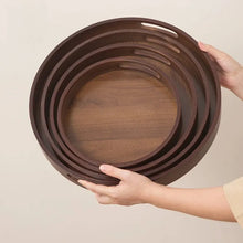 Carregar imagem no visualizador da galeria, Bandeja de Madeira Minimalista de Bambu Casa Splendida
