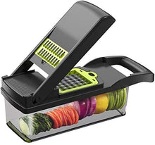 Carregar imagem no visualizador da galeria, Triturador de Legumes Multifuncional 14 em 1 com Cesto
