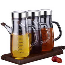 Carregar imagem no visualizador da galeria, Galheteiro de Vidro 800ml com Bico Antivazamento Inox
