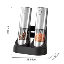 Carregar imagem no visualizador da galeria, Moedor Elétrico de Sal e Pimenta 190ml Recarregável USB
