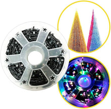 Carregar imagem no visualizador da galeria, Cordão Pisca-Pisca Natal 200 Lampadas Led 8 Funções Rolo 50M 110V (BRANCA)
