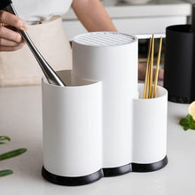 Carregar imagem no visualizador da galeria, Porta Utensílios e Facas de Cozinha Multifuncional
