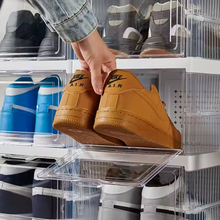 Carregar imagem no visualizador da galeria, Caixa De Sapato Dobrável Armazenamento Transparentes
